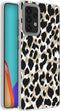 iMoshion Hoesje Geschikt voor Samsung Galaxy A52 (4G) / A52s / A52 (5G) Hoesje Siliconen - iMoshion Design hoesje - Goud / Zwart / Golden Leopard