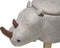 RHINO - Hocker - Grijs - Kunstleer