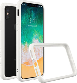 Rhinoshield CrashGuard Telefoonhoesje geschikt voor Apple iPhone XS Hoesje Bumper - Wit