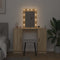 vidaXL - Kaptafel - met - LED-verlichting - in - Sonoma - Eiken, - 102x33x135 - cm