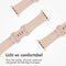 imoshion Siliconen⁺ bandje - Geschikt voor Apple Watch 1, 2, 3, 4, 5, 6, 7, 8, 9, 10 (42 mm), SE - 38/40/41 mm - Roze - S/M