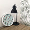 nXt - Stille Wandklok - 30 cm - Plastic - Groen - 'Cactus'