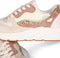 POSH by Poelman CHARLIE - Dames sneakers - Chunky zool 4 cm - Beige met combinatie