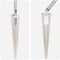 vidaXL - hekposts - met - punt - 13 - stuks - Ø32 - mm - 100 - cm - gegalvaniseerd - staal