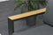 Garden Impressions Plaza lounge tuinstoel - donker grijs teaklook