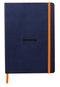 Rhodia - Notitieboek a5 lijn 80 vel 90gr nachtblauw