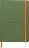 Rhodia - Notitieboek a5 lijn 80 vel 90gr saliegroen
