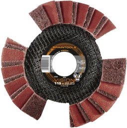 Rhodius 209503 Rhodius VSK getande waaierschijf met vlies 115 x 22,23 mm Diameter 115 mm N/A 1 stuk(s)