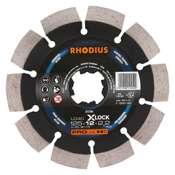 RHODIUS LD40 Diamantdoorslijpschijf X-LOCK 353286 diamant schijf 125mm