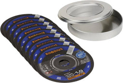 Rhodius XT67 210741 Doorslijpschijf recht 115 mm 10 stuk(s) Staal