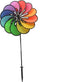 Rhombus Big Flower Regenboog Windvanger 48x73 cm
