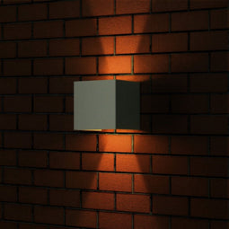 V-TAC VT-759-12-W-N Vierkante LED Wandlamp - Bridgelux - IP65 - Wit - 11W - 1360 Lumen - 3000K