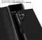 Selencia Samsung Galaxy A15 - Echt Lederen Bookcase - 3 Pashouders - Zwart