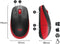 Logitech M190 - Draadloze muis - 1000dpi - Groot formaat