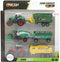 Toi-Toys Metal Tractor met Aanhanger - Speelset 6-delig - Multicolor (6 stuks)
