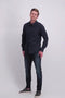 Cars Jeans Heren BLAST Slim Fit - Zacht elastisch denim - Blauwe zwarte kleur - Maat 36/34
