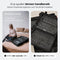 ONYX Kofferset - Handbagage 35L en Check-in koffer 100L - TSA slot - Lichtgewicht - Zwart (2-delig)