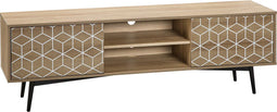 TORVI - TV-meubel - Lichte houtkleur - MDF