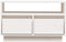 vidaXL - Tv-meubel - 60x35x37 - cm - massief - grenenhout - wit