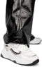 PS Poelman IVA - Dames sneakers - Vetersluiting met chunky zool - Wit met goud