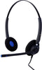 Alcatel AH 22 M - On Ear headset - Ruisonderdrukking - Blauw Zwart