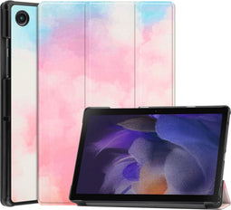 imoshion Tablet Hoes - Geschikt voor Samsung Galaxy Tab A8 (2021/2022) - Design Trifold Bookcase - Sky