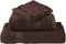 vidaXL - Gastendoekjes - SOLUND - 4 - st - 600 - g/m² - 30x30 - cm - bruin
