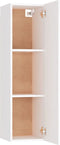 vidaXL - Tv-meubels - 2 - st - 30,5x30x110 - cm - bewerkt - hout - wit