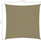 vidaXL - Zonnescherm - vierkant - 5x5 - m - oxford - stof - beige