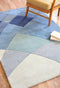 Rhythmic Tides Indigo Vloerkleed - 200x300 - Rechthoek - Laagpolig Tapijt - Modern - Meerkleurig