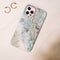 Selencia Hoesje Geschikt voor Samsung Galaxy S22 Ultra Hoesje - Selencia Maya Fashion Backcover - blauw