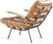 Eleonora Fauteuil Bastiaan Java Leather Cognac