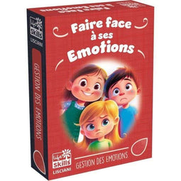 Emotiemanagement kaartspel - educatief spel - LIFE SKILLS - geïllustreerde kaarten