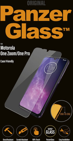 PanzerGlass 6521 - Screenprotector - Case-Friendly - Anti-bacterieel