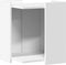 vidaXL - Kattenbakkast - 42x42x51 - cm - bewerkt - hout - wit