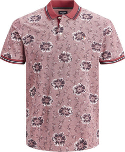 JACK&JONES PREMIUM JPRBLUWIN - Polo - Bloemen all-over print - Maat S