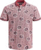 JACK&JONES PREMIUM JPRBLUWIN - Polo - Bloemen all-over print - Maat S