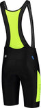 Rogelli Tyro - Korte Fietsbroek - Met Bretels - Zwart Fluor - Maat M