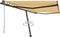 vidaXL - Luifel - vrijstaand - automatisch - 450x300 - cm - antracietkleurig
