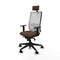 Bureaustoel Piqueras y Crespo 1D066N2 Donkerbruin