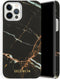 Selencia Hoesje Geschikt voor iPhone 12 Pro / 12 Hoesje - Selencia Maya Fashion Backcover - zwart