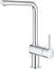 GROHE Minta - Keukenkraan - L-uitloop draaibaar 0° 150° 360° - Chroom