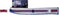 Acrobat Jongleerset Flower Stick Met Handstokken - Rood Schacht, Wit/Rood/Wit Bloem