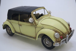 VW Kever cabrio modelauto groot wit