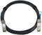Startech.com QFXQSFPDAC3M - QSFP+ direct aansluitbare kabel 3 m - 40 GbE - Zwart