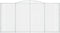 vidaXL - Schanskorven - 3 - st - gewelfd - 400x30x200/220 - cm - ijzer