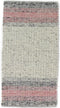 Varenna Pink Vloerkleed - 170x240 - Rechthoek - Laagpolig,Structuur Tapijt - Industrieel - Grijs, Roze, Wit