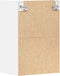 vidaXL - Hangkast - Riga - 40x29,5x60 - cm - bewerkt - hout - wit