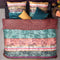 Melli Mello Ribbed Cushion Petrol