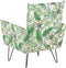 RIBE - Fauteuil - Groen - Polyester